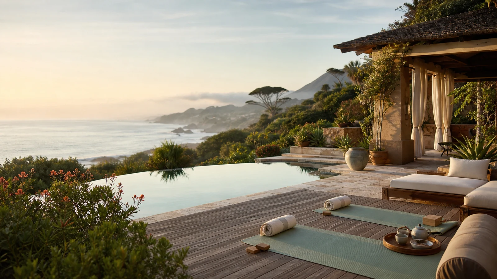 The Healing Retreat demo visual - replace with final property photography.
